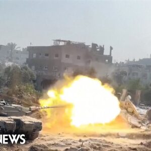 Israeli military video shows ground campaign inside Gaza