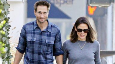 Jennifer Garner Shows Rare PDA With Boyfriend John Miller