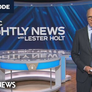 Nightly News Full Broadcast - Nov. 3