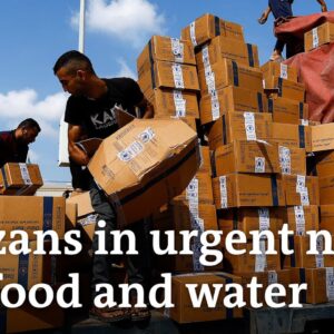 Humanitarian crisis in Gaza spirals as Israeli offensive continues | DW News