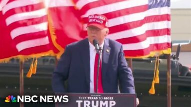 Trump visits Texas as he resurfaces campaign promises to secure the border