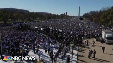 March for Israel takes place in Washington, D.C. to push for release of hostages