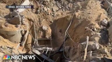 Israel releases video it says shows Hamas tunnel after Al-Shifa hospital raid