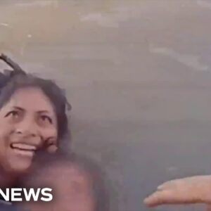 Video shows drowning migrant woman rescued by Texas law enforcement