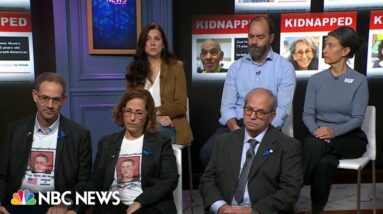 'We want our loved ones back' Families of hostages speak out