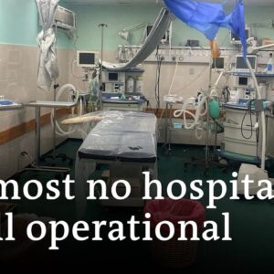 What is left of the healthcare infrastructure in Gaza? | DW News