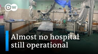 What is left of the healthcare infrastructure in Gaza? | DW News