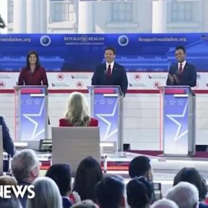 Who are the five candidates that qualified for the third GOP debate