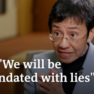 AI and its implications on elections: Nobel Peace Prize laureate Maria Ressa in interview | DW News