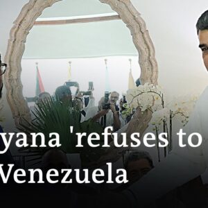 Venezuela and Guyana leaders meet over oil-rich Essequibo territory dispute | DW News