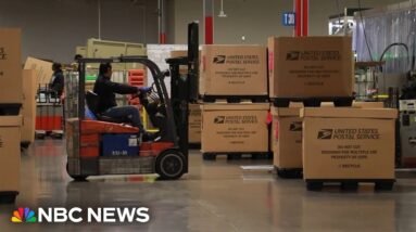 An inside look at largest USPS distribution facility amid holiday shipping rush