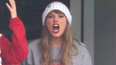 See Taylor Swift’s STRONG Reaction to Travis Kelce Getting Shoved Mid-Game