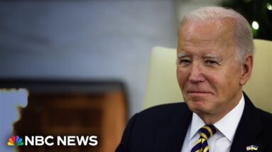 Biden says Israel is losing support amid ground offensive in Gaza