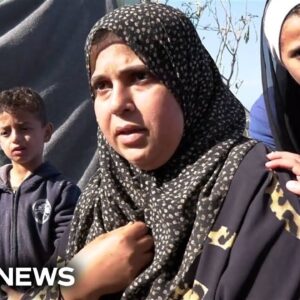 Displaced Gazans fear their next stop may be the Sinai Desert