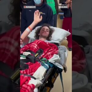 A Palestinian American student left paralyzed in a shooting leaves hospital