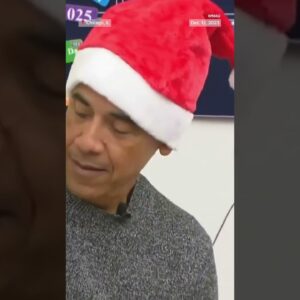 Former President Obama surprises Chicago kids with gifts