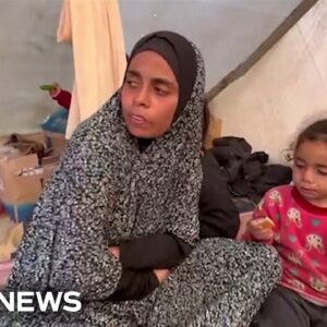 ‘We are dying of hunger’: Palestinian mother describes dire conditions in Rafah camp