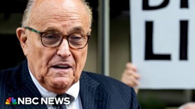 Giuliani declares bankruptcy after losing lawsuit