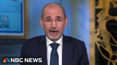 War with Hamas is about Israel 'emptying Gaza of its population,' Jordanian foreign minister says