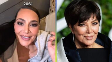 Kim Kardashian FREAKS OUT Over Aging TikTok Filter