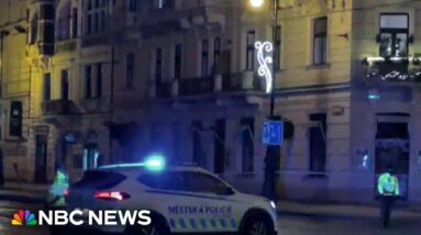 Bodycam footage shows Prague police response after deadly mass shooting