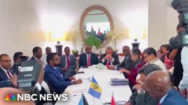 Presidents of Guyana and Venezuela meet to discuss territorial dispute