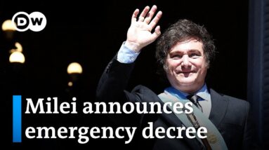 Argentinian president's plans to liberalize economy has observers concerned | DW News