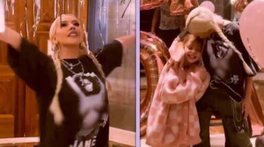 Christina Aguilera's Daughter Summer Makes RARE Appearance at Mom's Birthday Celebration