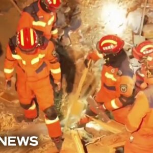 Search for survivors continues after deadly China earthquake