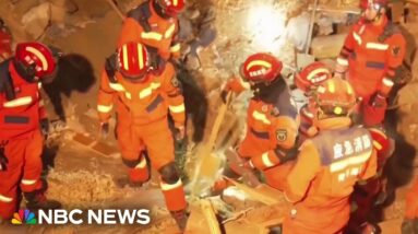 Search for survivors continues after deadly China earthquake