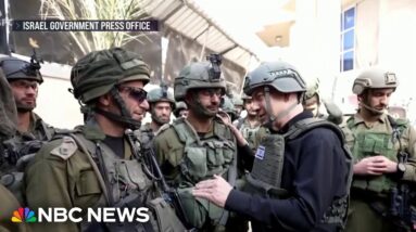 Netanyahu visits Israeli soldiers in Gaza hours after devastating strike