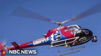 Two killed in news helicopter crash
