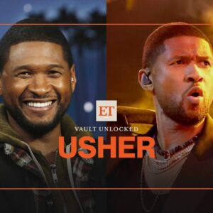 Usher's Journey to Super Bowl Halftime | ET Vault Unlocked