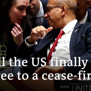 UN Gaza resolution: Why hasn't the US agreed yet and why does that seem to change now? | DW News