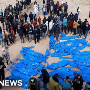 80 bodies buried in Rafah after they are handed over by the Israeli army