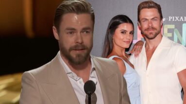 Derek Hough In Tears Dedicating Emmy Win to Wife Hayley After Brain Surgery