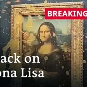 Activists deface Leonardo Da Vinci's Mona Lisa in Paris | DW News