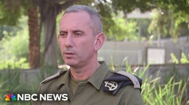 Palestinian resettlement ‘not a military objective,’ says IDF spokesperson