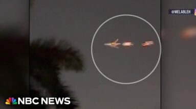Boeing cargo plane forced to make emergency landing after fire and "engine malfunction"