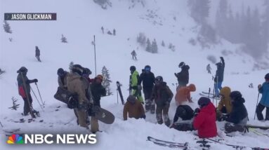 Avalanche survivor says ‘no doubt’ he thought he would die