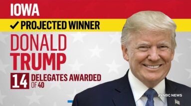 BREAKING: NBC projects Donald Trump has won the Iowa Republican caucus