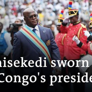 Congo president sworn in for second term | DW News