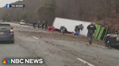 Deadly tour bus crash in upstate New York