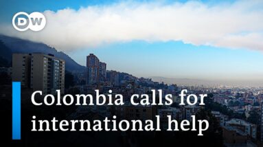 Colombia calls for international help in battle against wildfires amidst record temperatures