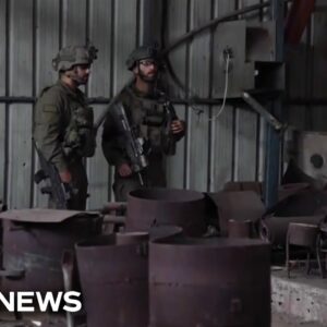 NBC News gets firsthand look inside Hamas weapons factory discovered by IDF