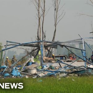Explosion at fireworks factory in Thailand kills at least 20