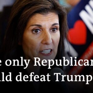 Can Haley overcome her double digit deficit to Trump in New Hampshire? | DW News