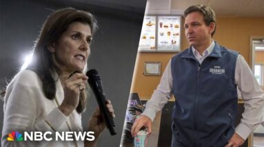 Haley, DeSantis locked in tense showdown ahead of Iowa caucuses