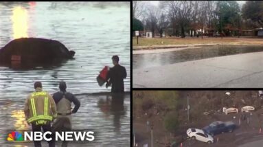 Ice jam threatens flash flood emergency in Midwest