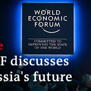 Live: EU officials discuss Russia's future at the World Economic Forum 2024 | DW News